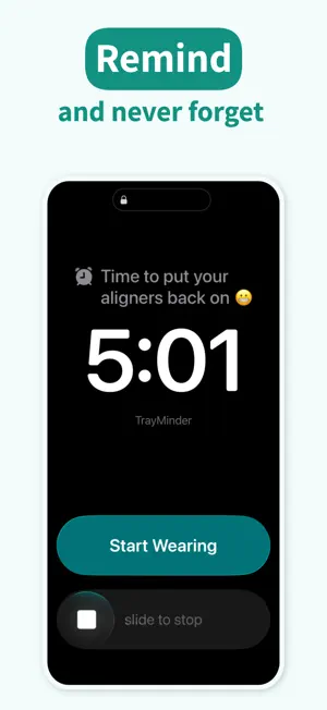 TrayMinder: Aligner Timer screenshot 4