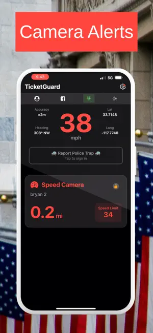 Speed Camera Detector & Alerts screenshot 1