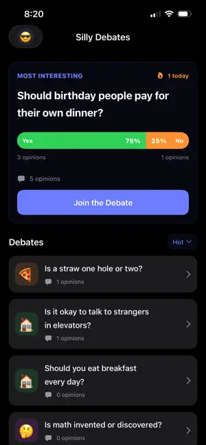 Silly Debates screenshot 3