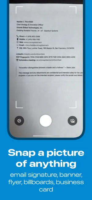 Business Card Scanner - AI screenshot 2