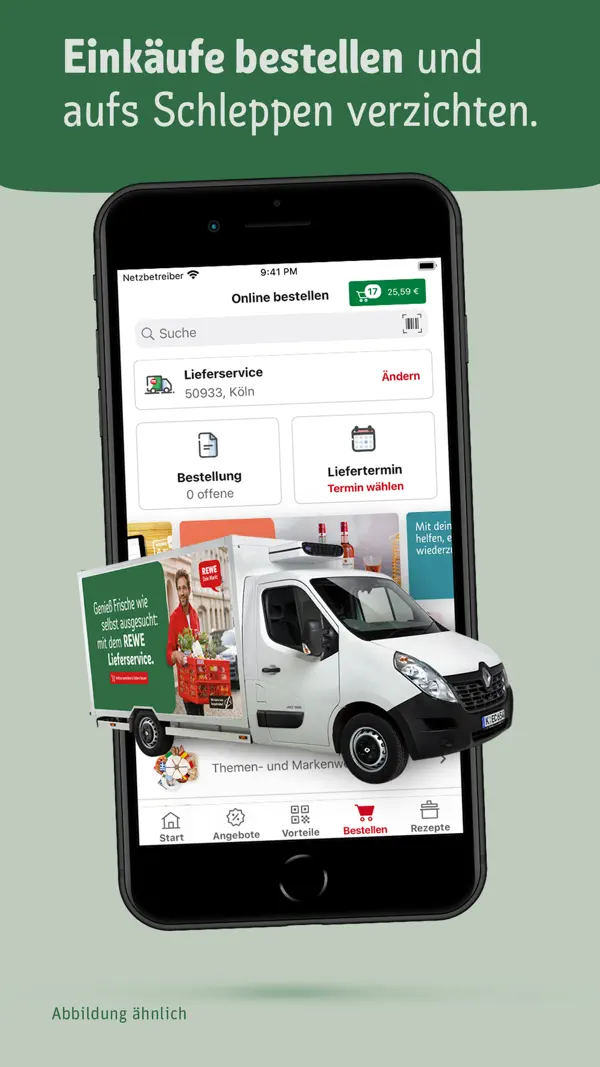 REWE - Supermarkt iPhone App Screenshot 6 – Essen und Trinken