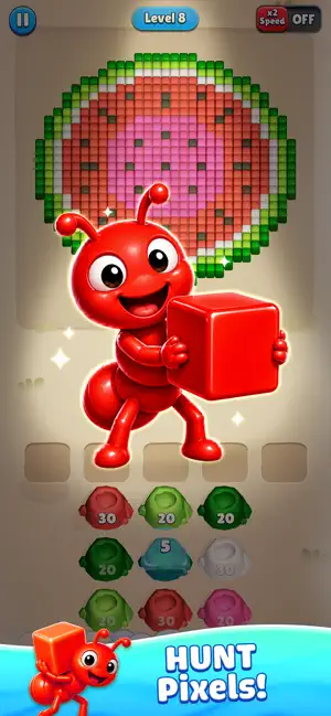Swarm Loop: Block Rush screenshot 1