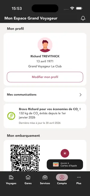 TGV INOUI PRO iPhone screenshot 6