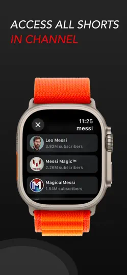 WristShorts For YouTube iPhone Ekran Görüntüsü 2
