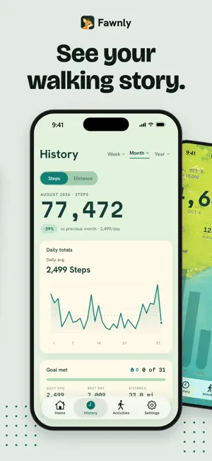 Fawnly: Step Tracker screenshot 4