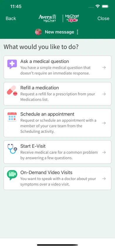 Avera MyChart screenshot 5