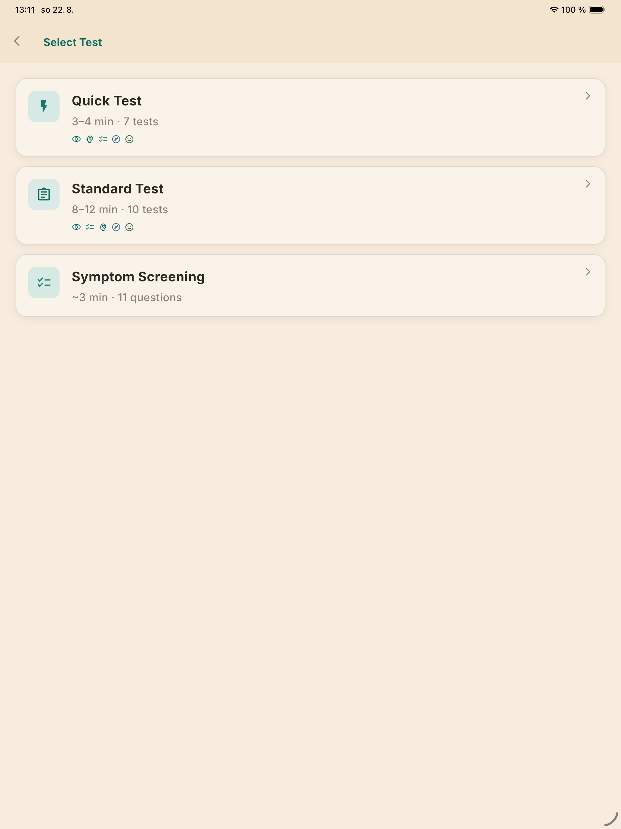 Dementia & Cognitive Test screenshot 6