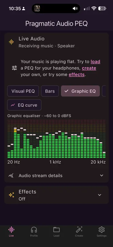 Pragmatic Audio PEQ screenshot 4 of 10