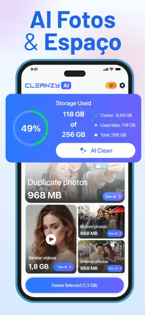 Cleanzy: IA Limpa Espaço_3