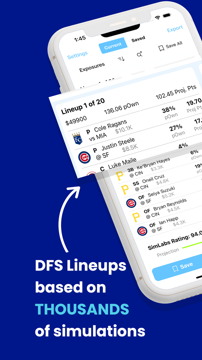 DFS Lineup Optimizer - SimLabs