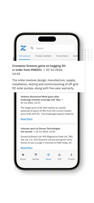 Ztrades Stockvista screenshot 3