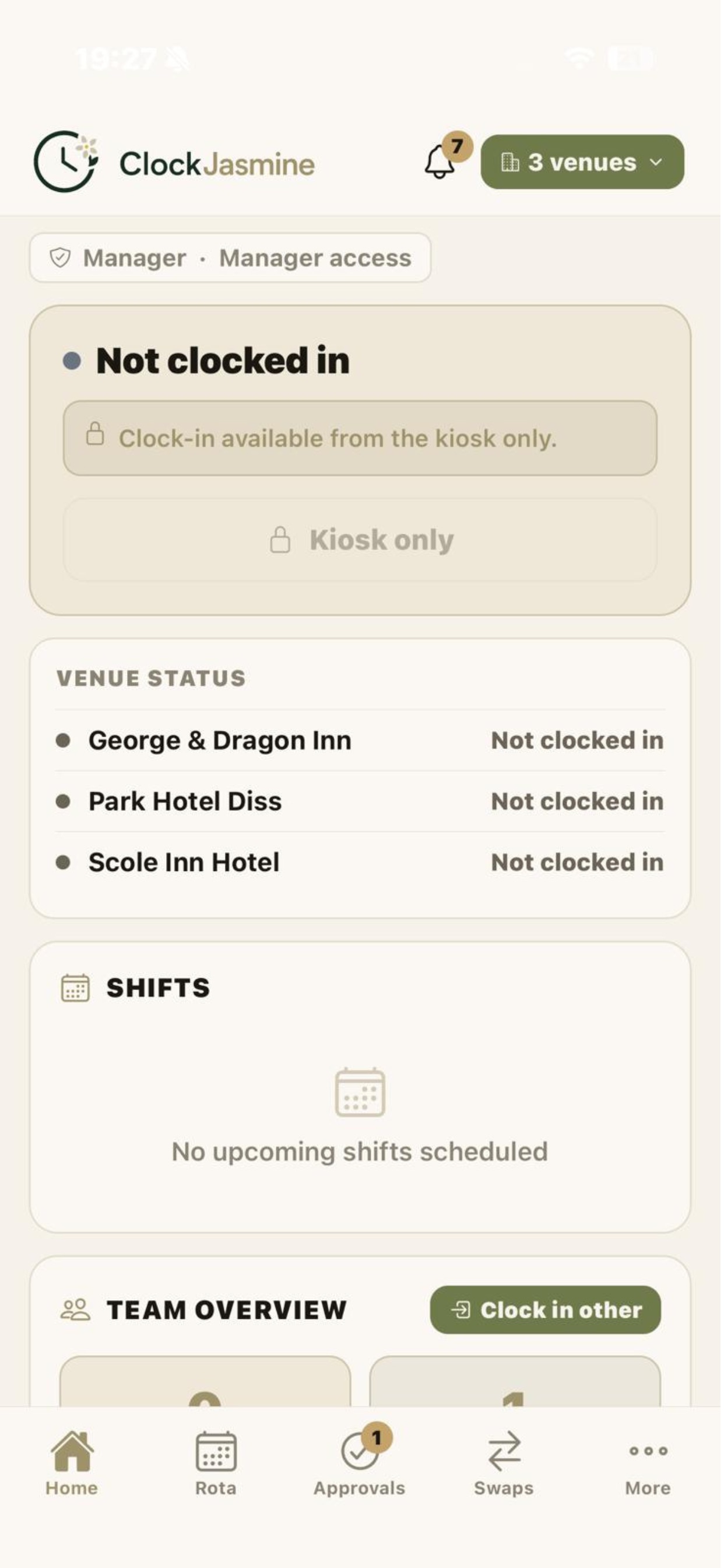 Screenshot 5 of Clock Jasmine - HR
