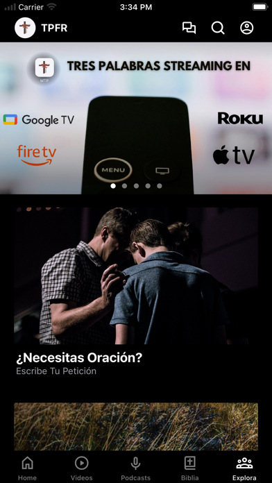 Tres Palabras Francisco Rivera Screenshot