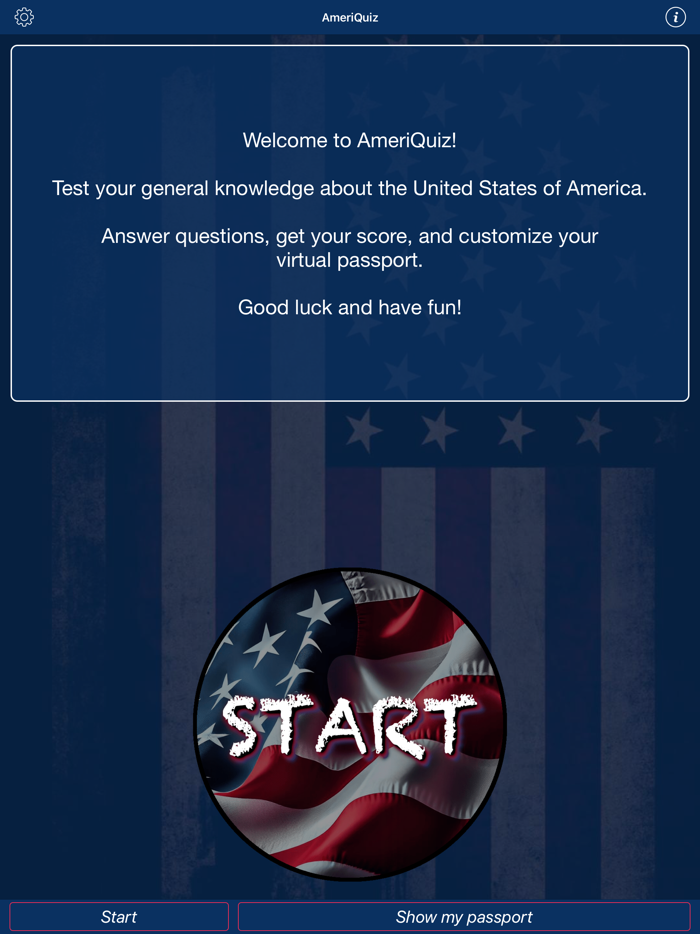 AmeriQuiz U.S. Trivia  Quiz