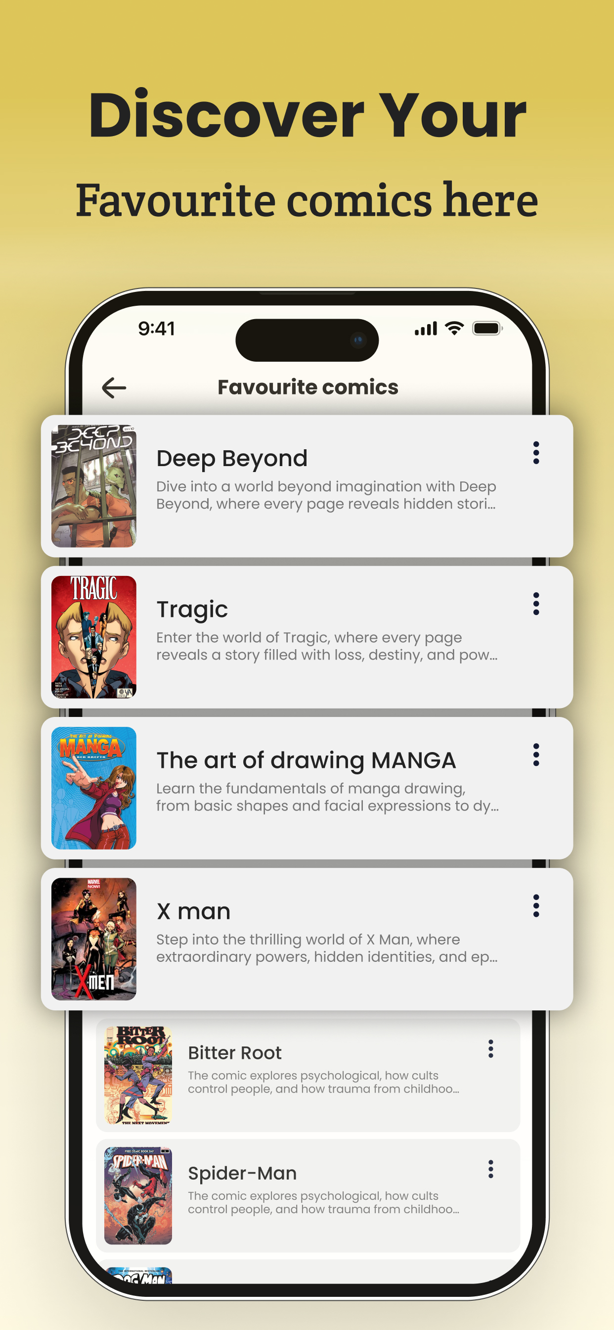 Comic Reader - Comic Book Find screenshot 5