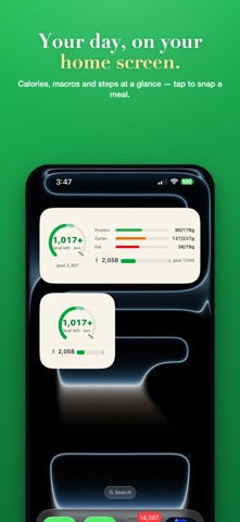 Fitness Snap: Calorie Counter iPhone screenshot