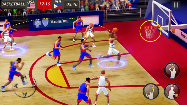 Play Basketball Hoops 2024 screenshot-3