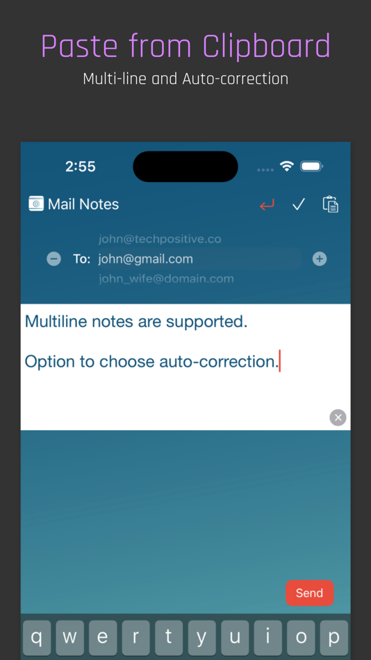 #3. Mail Notes (iOS) 게시자: Tech Positive