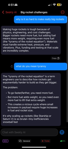 Seekly AI - Ask and Chat screenshot