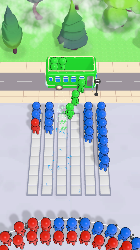 #7. Passenger Queue 3D (iOS) 由: DK Bilgi Teknolojileri