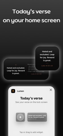 Lumen - Daily Verse & Prayer Screenshot 6 of 7