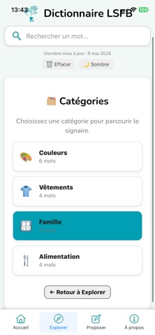 Dictionnaire LSFB Screenshot 5 of 7