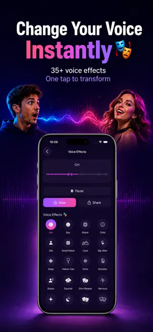 AI Voice Changer: Sound FX screenshot 1