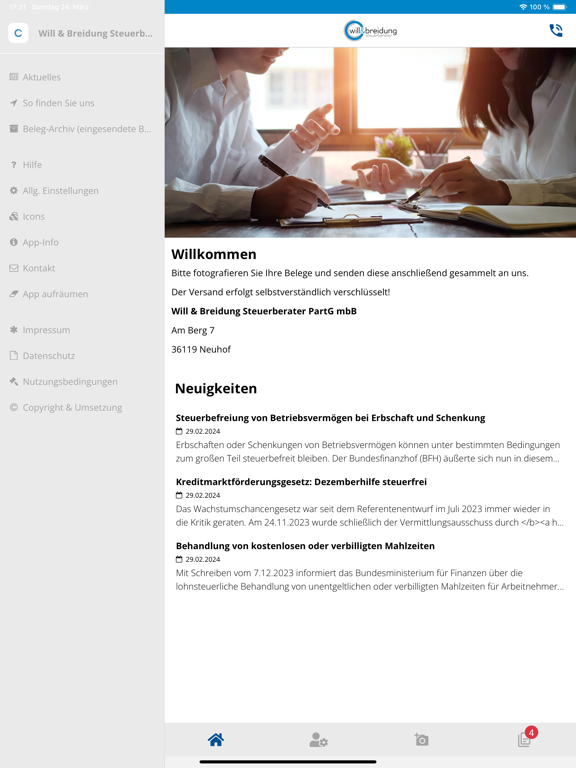 Screenshot #4 pour Will & Breidung Steuerberater