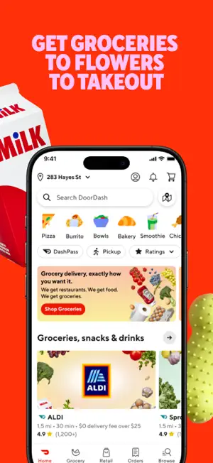 DoorDash: Food, Grocery, More screenshot 2