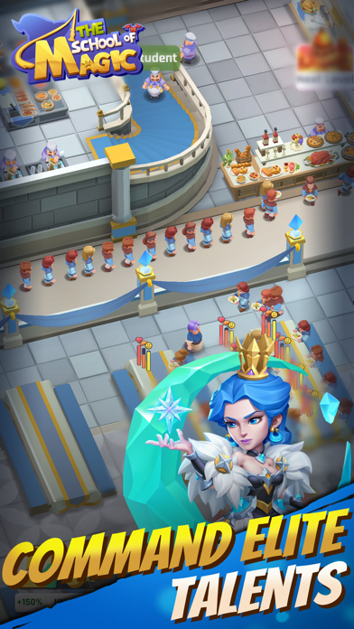 Idle Fantasy Magic School:TD Screenshot