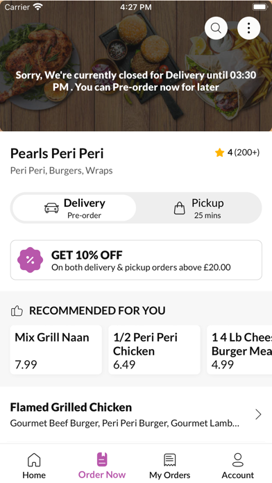 Pearls Peri Peri. Screenshot