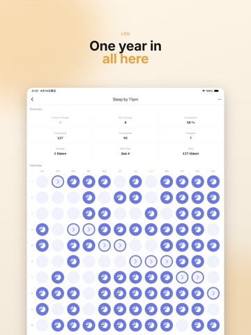 Jotbook: Bullet Journal & Bujo iPad screenshot