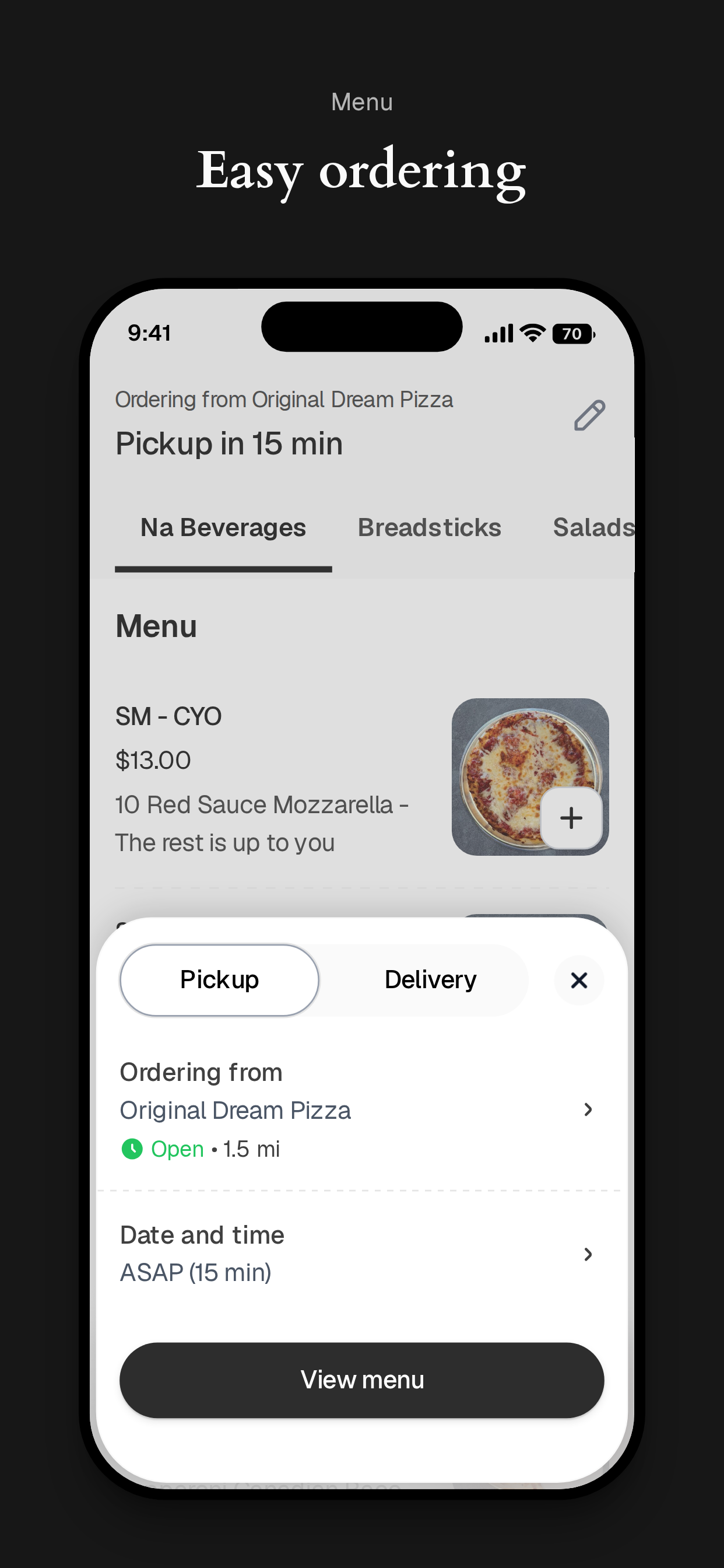 Original Dream Pizza screenshot 3