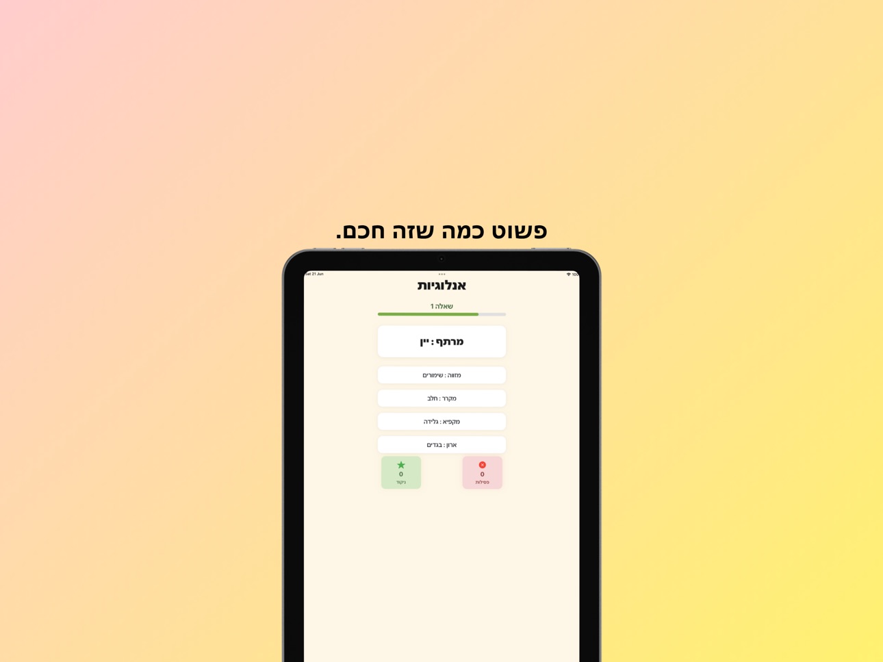 iPad screenshot