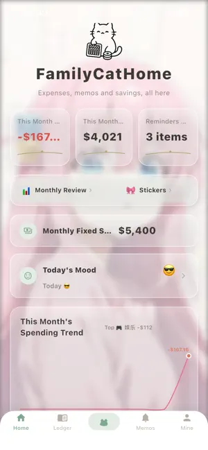 FamilyCat Ledger & Diary screenshot 3