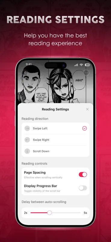 Manga Reader Galaxy screenshot 5 of 8