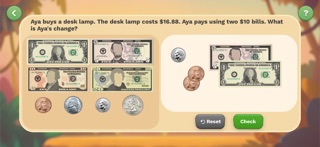 Counting Bills & Coins screenshot