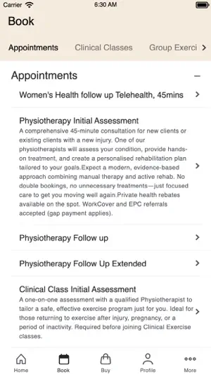 The Studio. Physio & Pilates screenshot 2