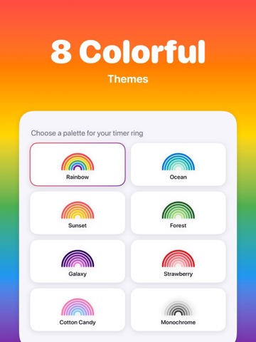 Visual Timer For Kids Toddlers iPad screenshot