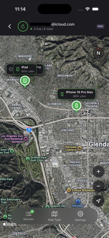 Finder Tracker Locator screenshot