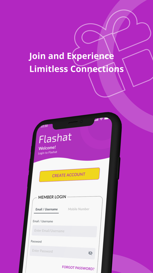 #1. Flashat (iOS) 由: FLASHAT FOR SOCIAL MEDIA APPLICATIONS DEVELOPMENT & MANAGEMENT L.L.C
