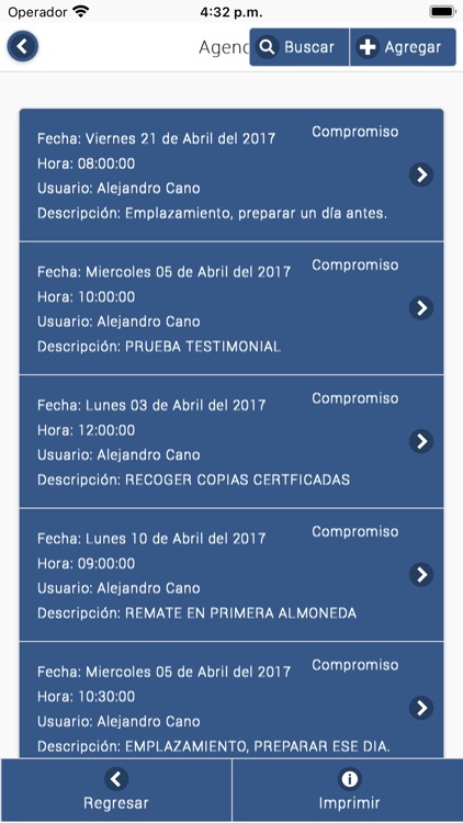 Administrador de despachos screenshot-9