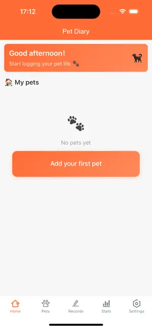 Pet Health Diary Dog & Cat Log screenshot 1