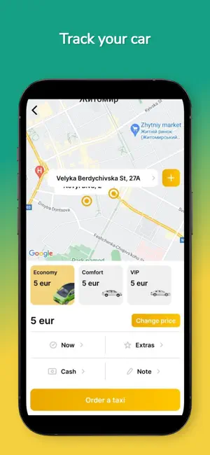 Fly taksi screenshot 1