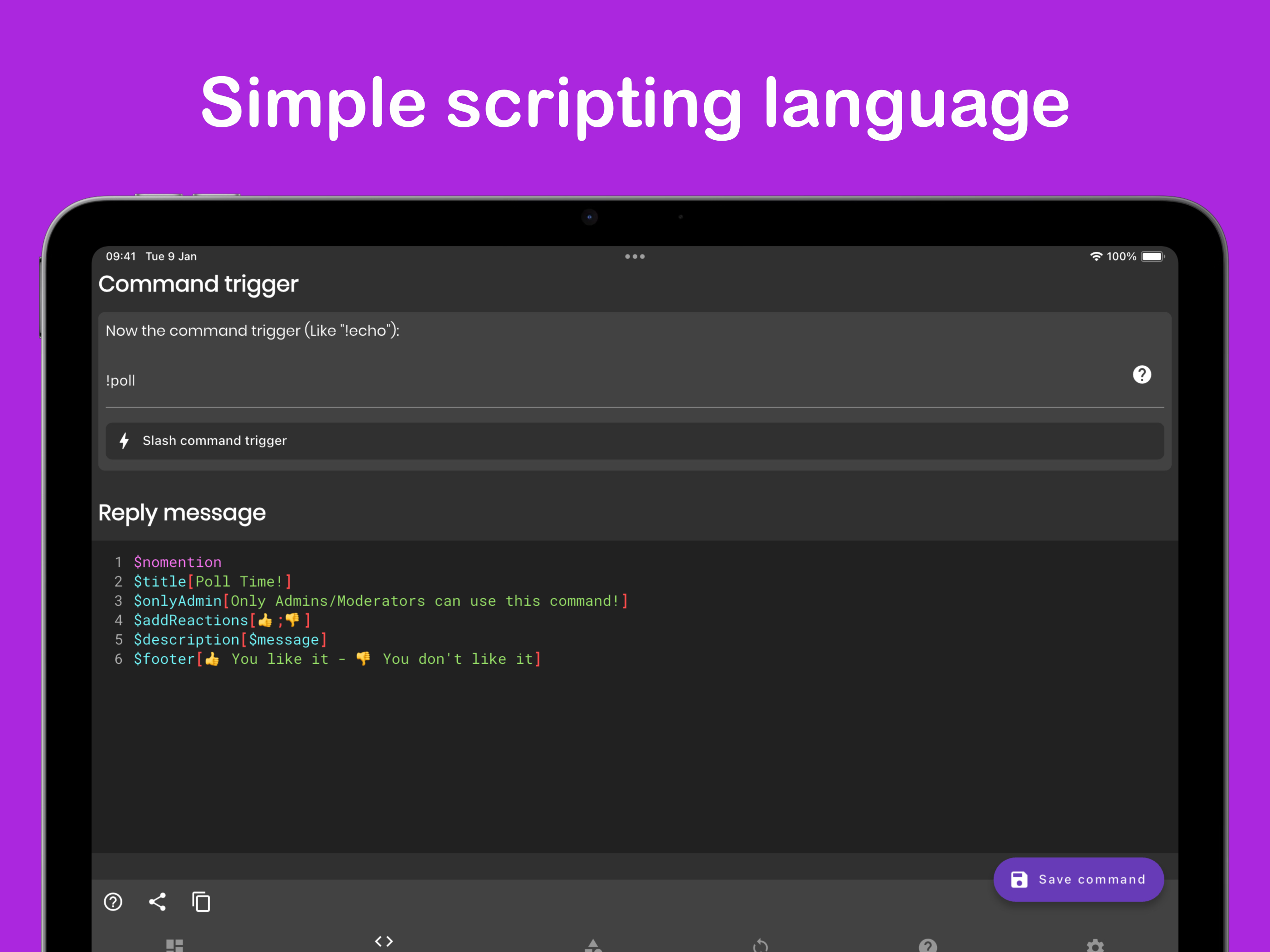 Bot Designer For Discord
