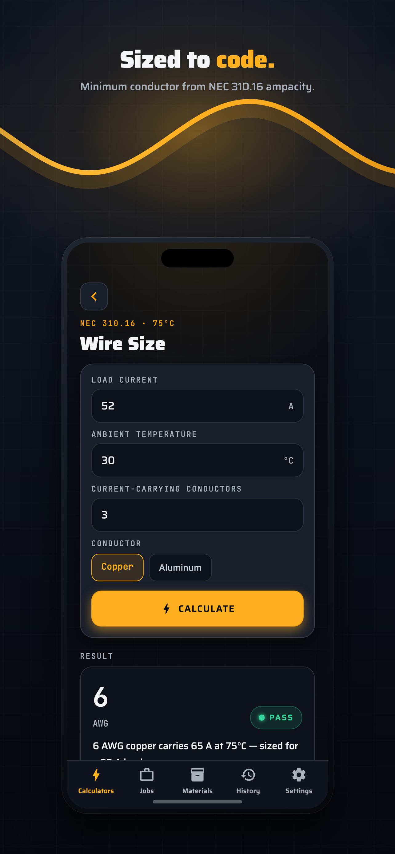 BaseCalc Electric Calculator screenshot 3