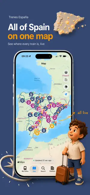 Spain Trains AVE, Renfe, OUIGO screenshot 2