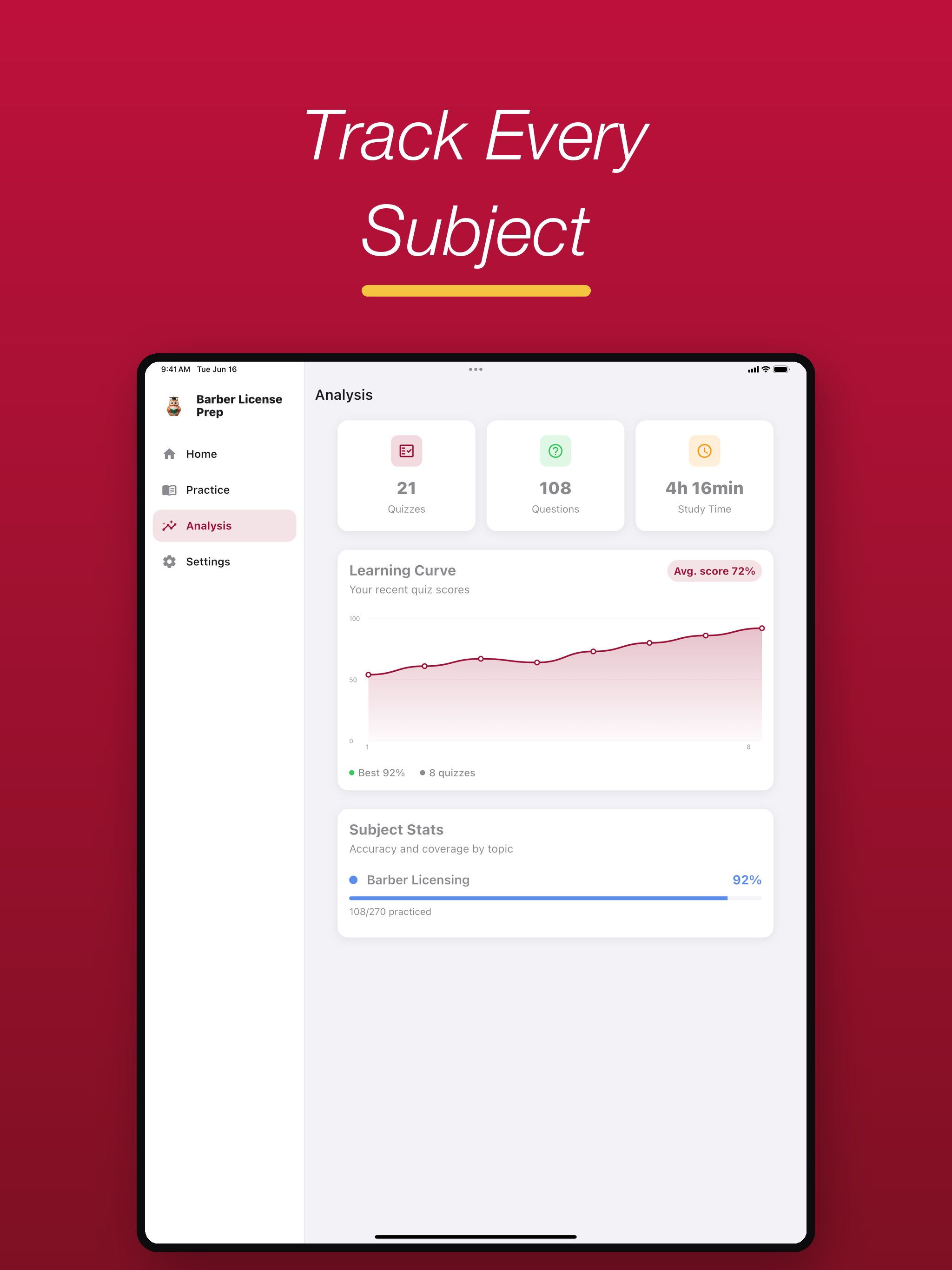 Barber License Prep  & Test screenshot 7