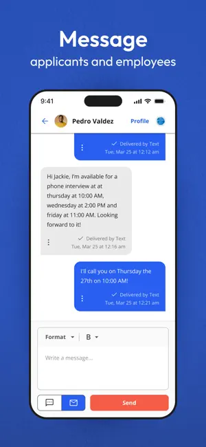 Team Engine Messaging screenshot 3