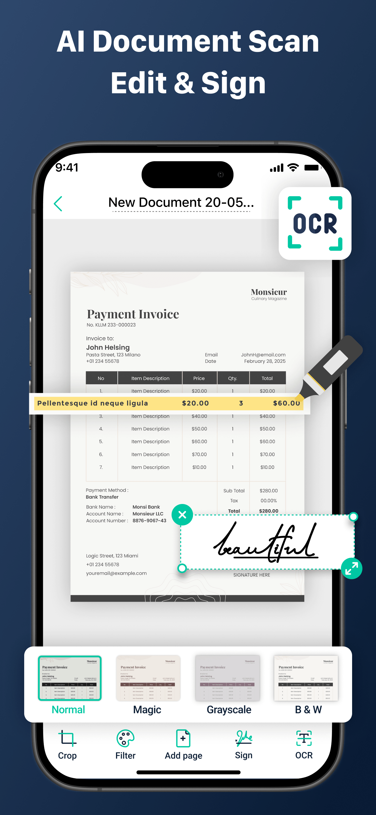 PDF Scanner : Photo to PDF App screenshot 3